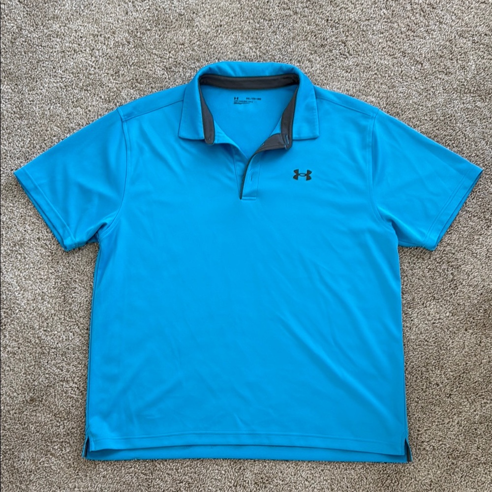Under Armour Men's Blue Polo Shirt